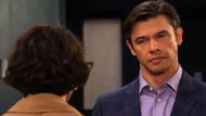 Xander is not happy with Sarah | Image: Peacock